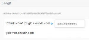 七牛云外链图片地址改变